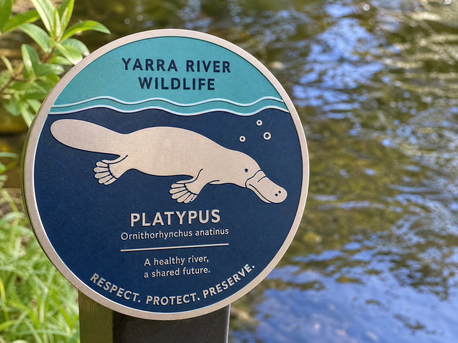 Platypus Habitat Marker